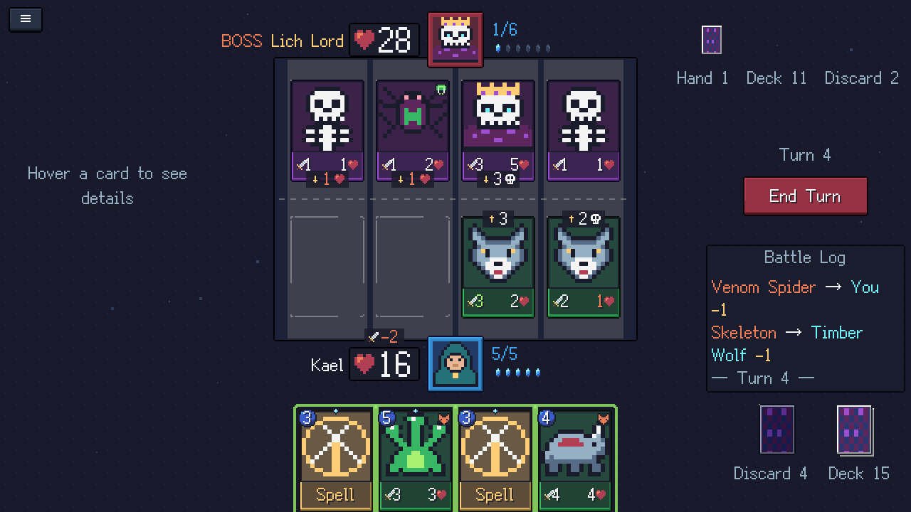 A duel against the Lich Lord