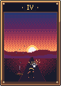 A lone traveller on the road at dawn